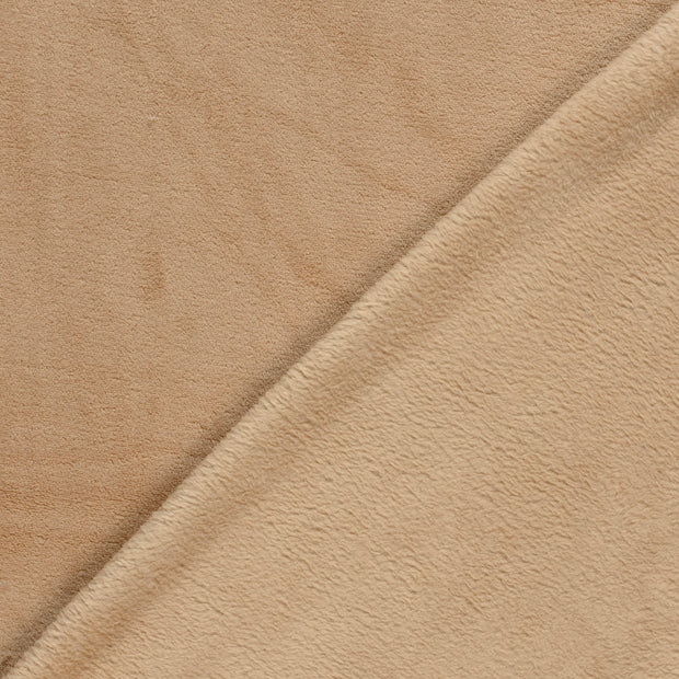 Coral Fleece fabric Unicolour 