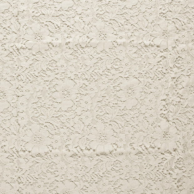 Lace fabric Off White matte 