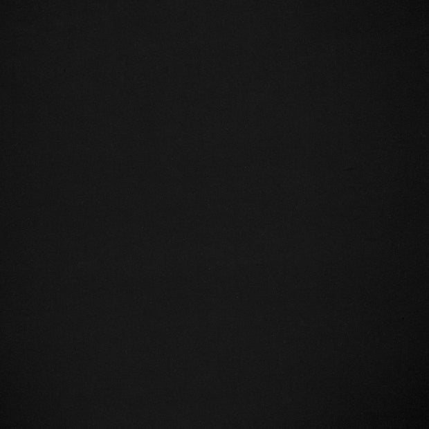 French Terry GOTS organic fabric Black matte 