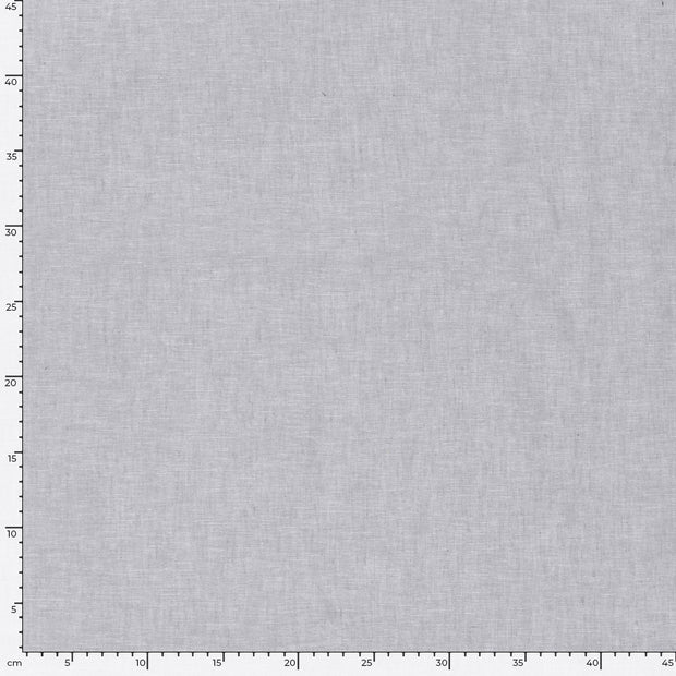 Chambré fabric Melange Light Grey