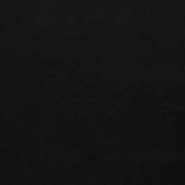 Linen fabric Black matte 