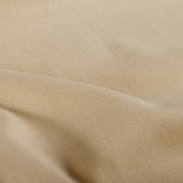 Woven Viscose Linen fabric Unicolour Beige
