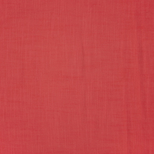Linen Look fabric Dark Red matte 