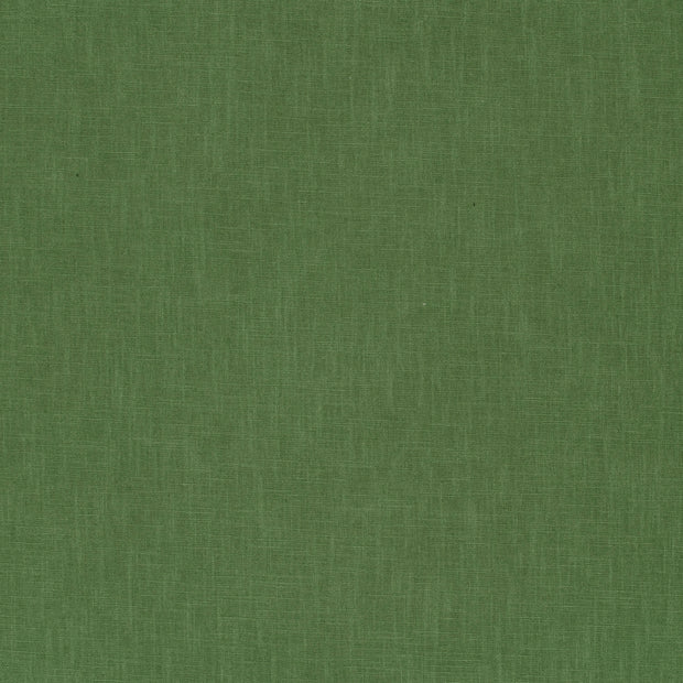 Linen fabric Green matte 