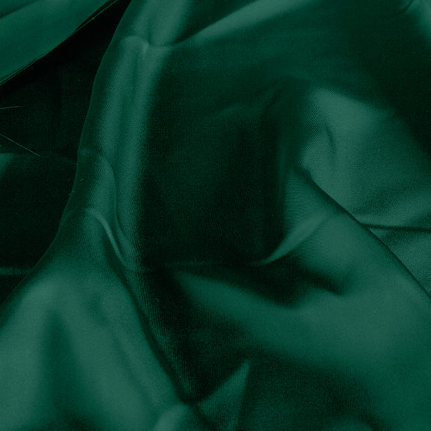 Satin fabric Unicolour Dark Green