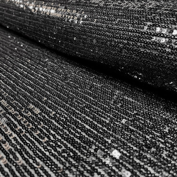 Mesh fabric Unicolour Black