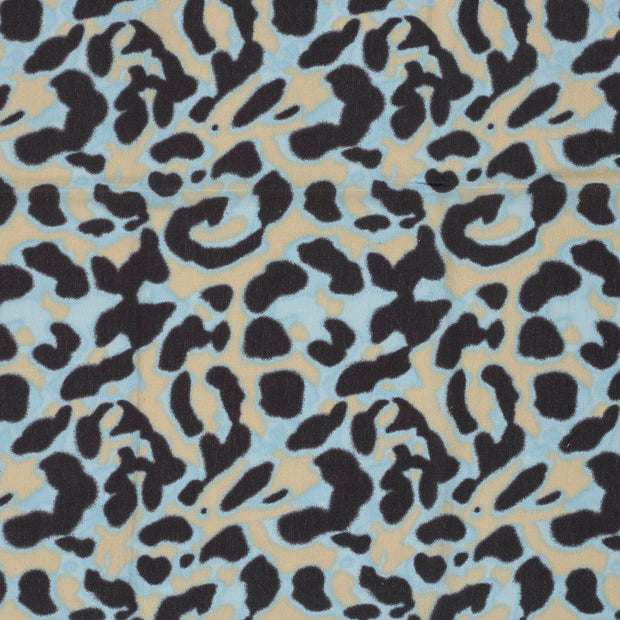 Satin fabric Navy matte 