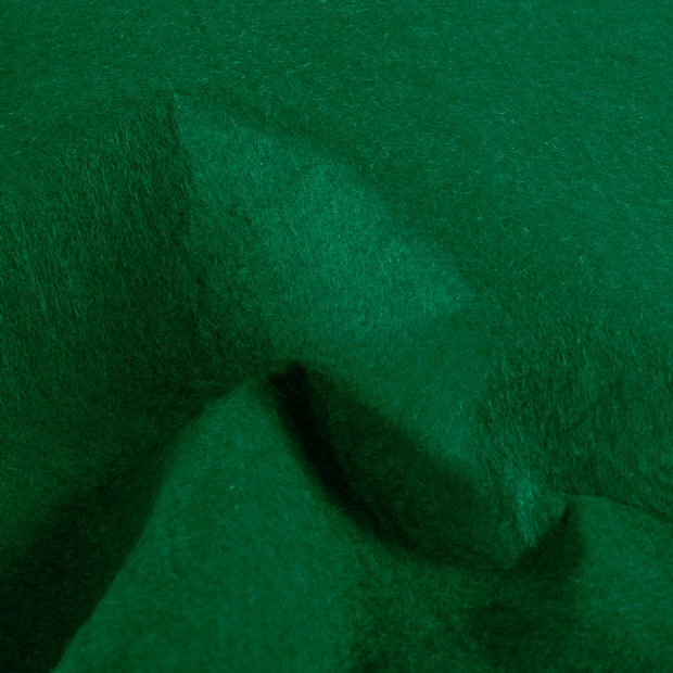 Felt fabric Unicolour Forest Green