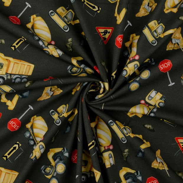 Jersey fabric Grey 