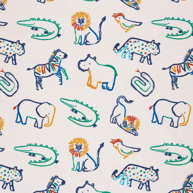 Cotton Poplin fabric Off White matte 