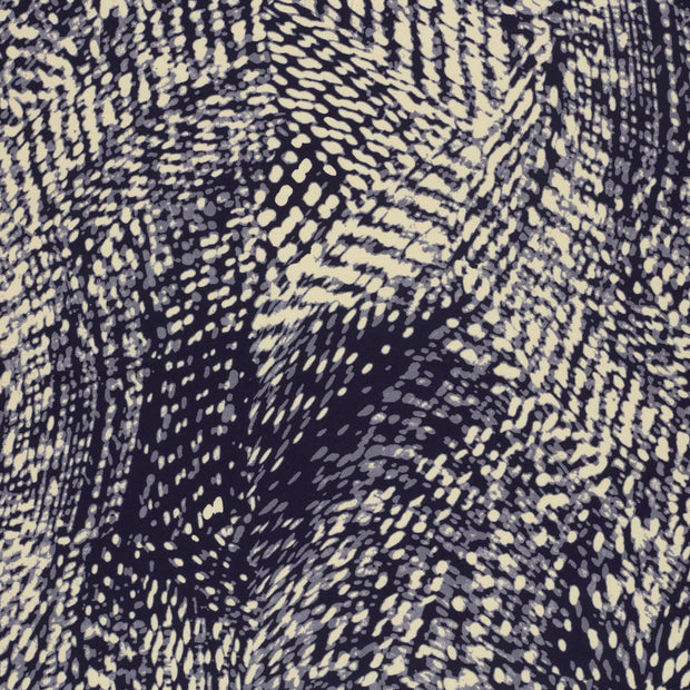 Viscose Vortex Jersey fabrik Marine matt 