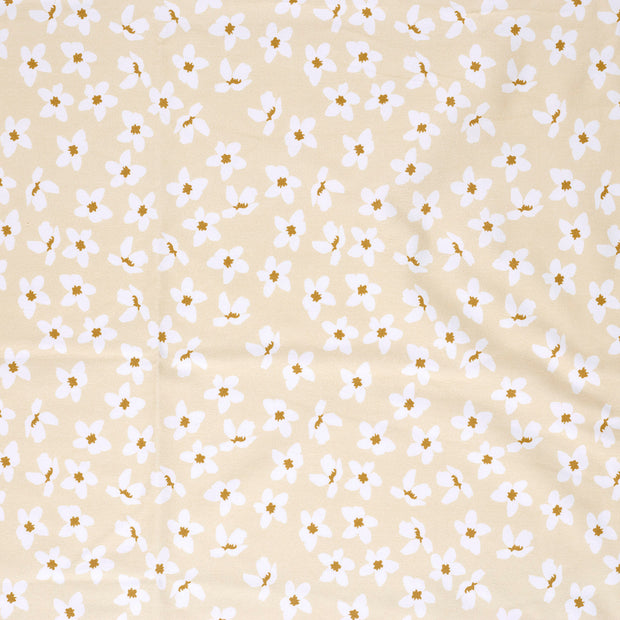 French Terry fabric Flowers printed 