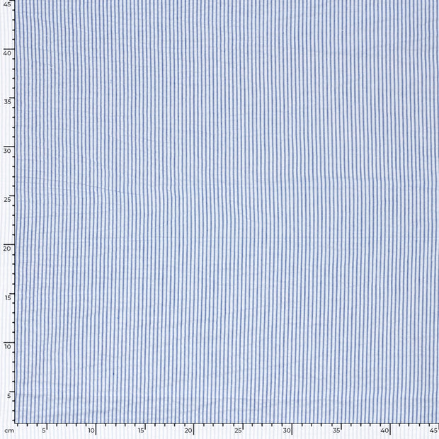  fabric Stripes Cobalt