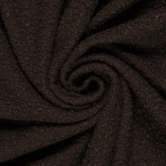 Bouclé Unicolour Brown