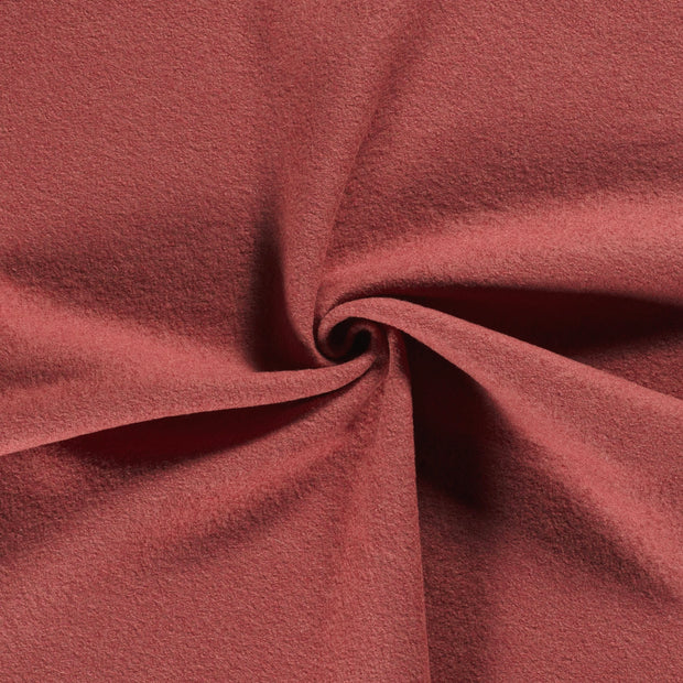 Chiffon en laine tissu Bois Rouge 