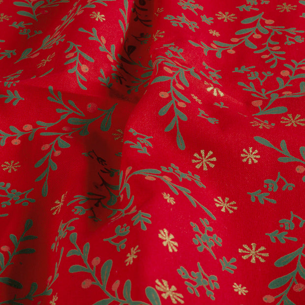Cotton Poplin fabric Christmas 