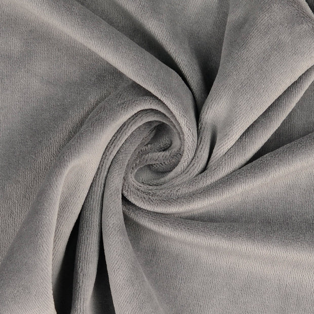 Velours fabric Grey 