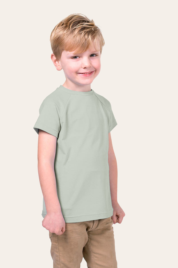 Bambus Jersey fabrik Uni Mint
