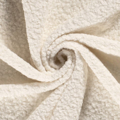 Bouclé Unicolour Off White