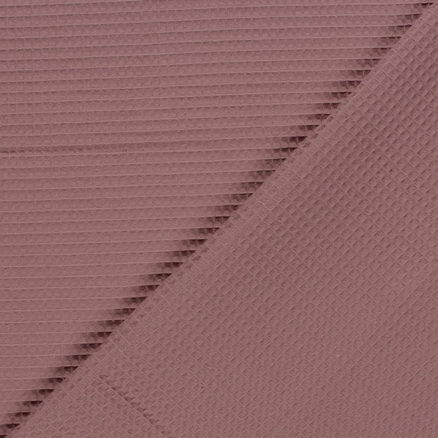 Waffle piqué fabric Unicolour 