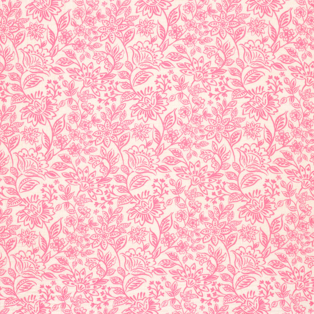 Mousseline stof Roze mat 