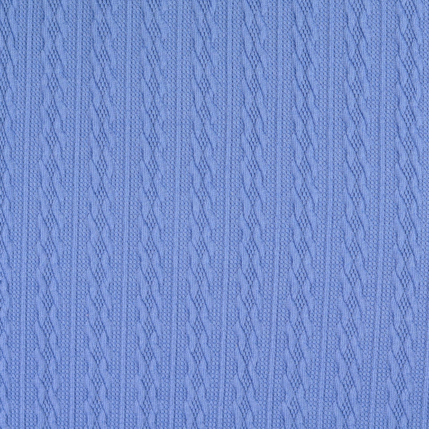 Heavy Knit fabric Indigo 