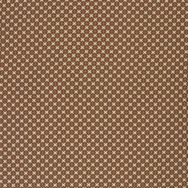 Viscose Satin fabric Brown shiny 