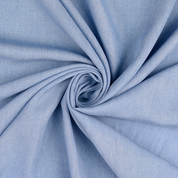 TENCEL™ Lyocell Twill fabric Indigo pre-washed 