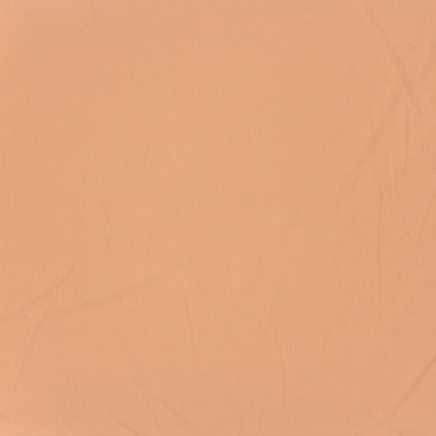 Cotton Poplin GOTS organic fabric Salmon matte 