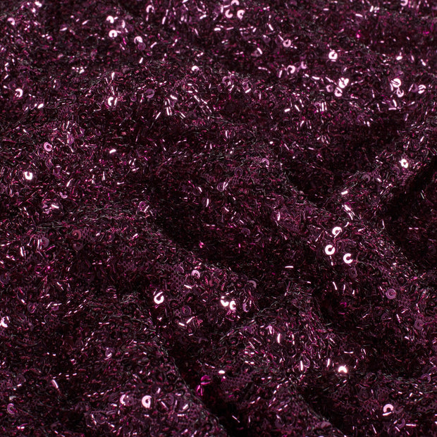 Mesh fabric Unicolour Magenta