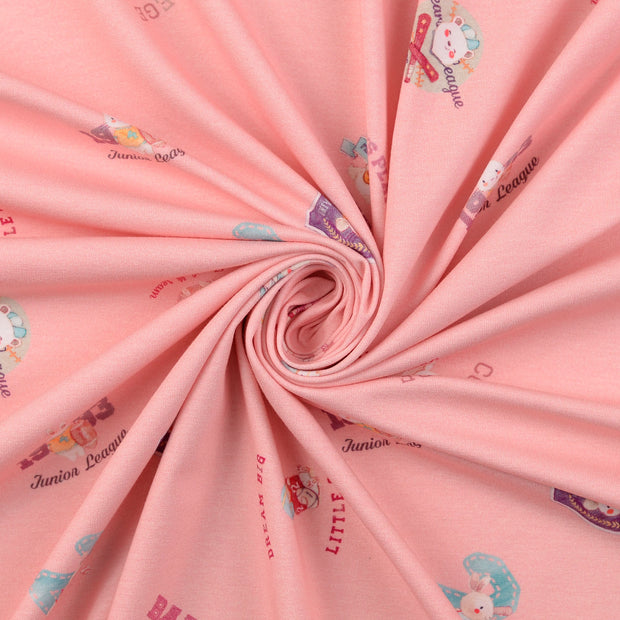 Jersey fabrik Helles Pink 