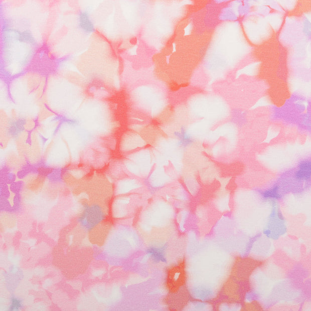 Cotton Jersey fabric Batik Pink