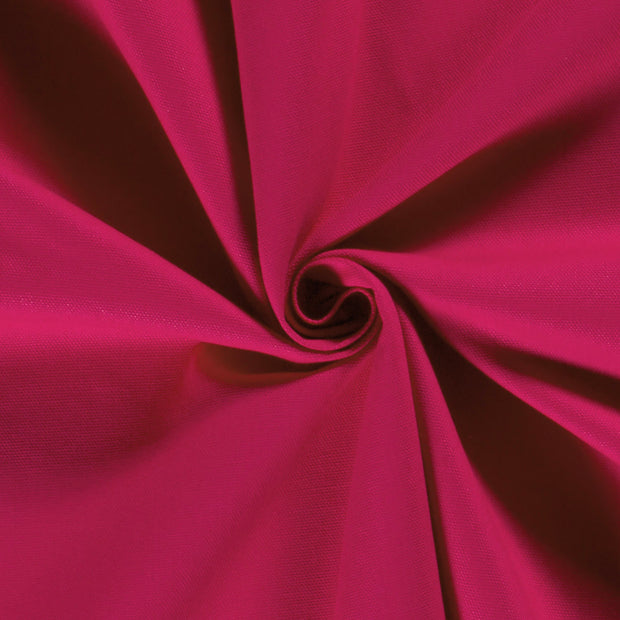 Canvas fabrik Uni Fuchsia