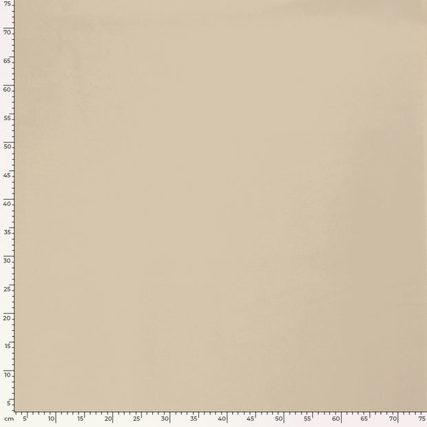 Artificial Leather fabric Unicolour Beige