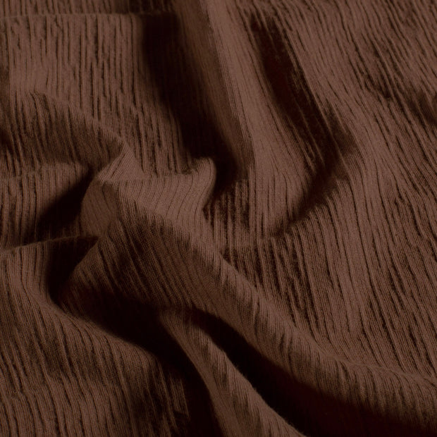 Knitted fabric Unicolour Rust