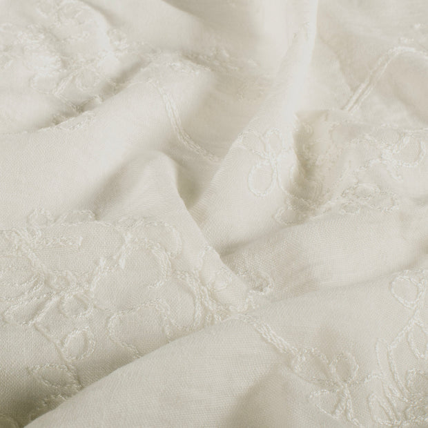 Woven Polyester fabric Unicolour Off White