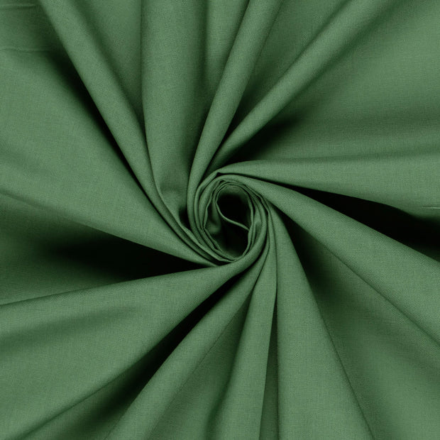 Cretonne Premium fabric Unicolour Dark Mint
