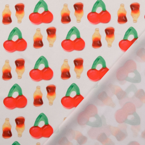Polyester Jersey fabric Multicolor digital printed 