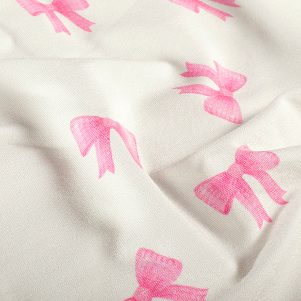 French Terry GOTS organic fabric Off White
