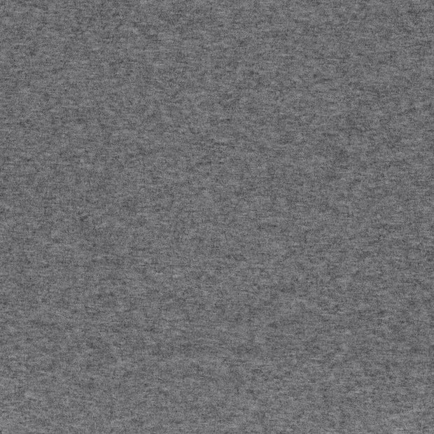 Heavy Knit fabric Grey soft 