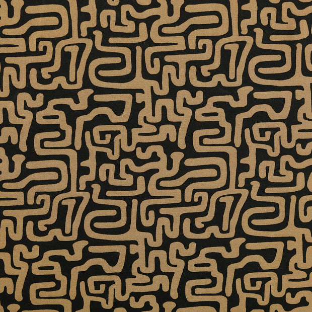 Viscose Poplin fabric Black