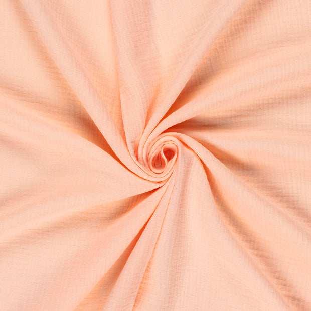 Muslin fabric Salmon 