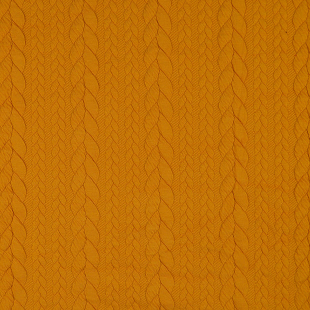 Jacquard fabrik Ocker 