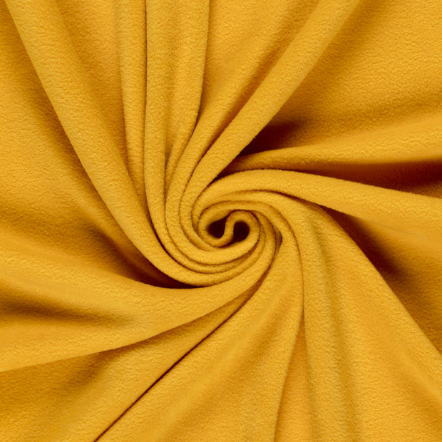 Polar Fleece fabric Oker brushed 