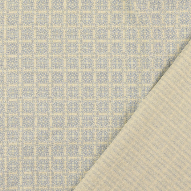 Seersucker fabric Baby Blue 