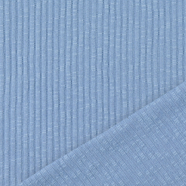 Heavy Knit fabric Sky Blue 