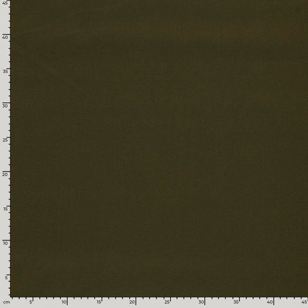 Canvas fabric Unicolour Khaki Green