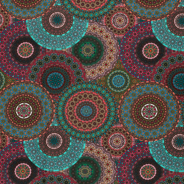 Panama fabric Multicolor matte 