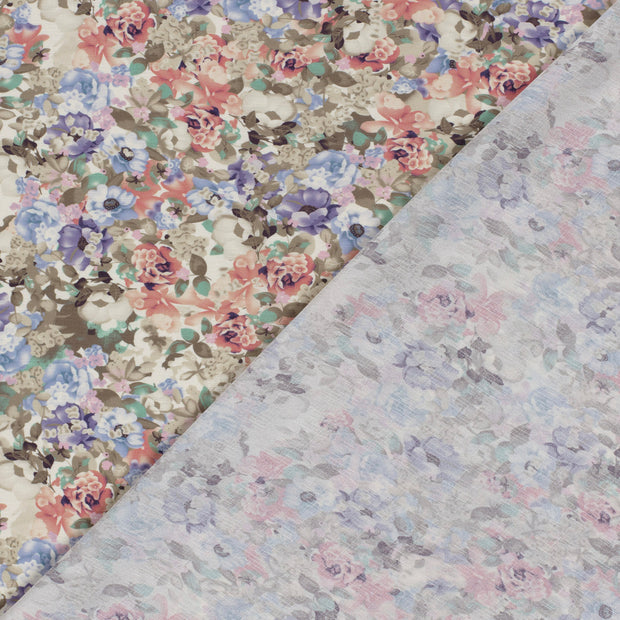 Polyester Bubble fabric Flowers 