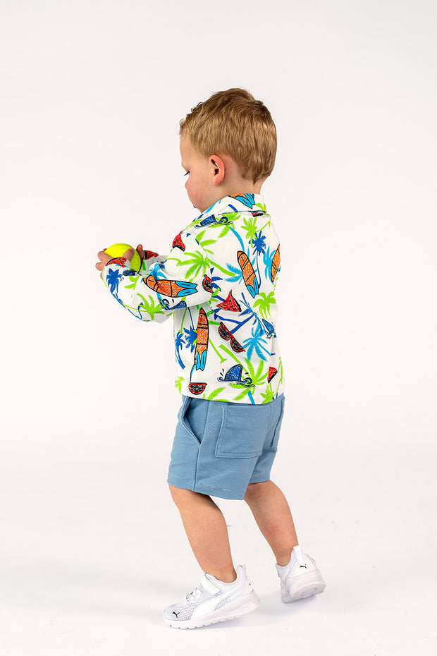 Jersey fabric Summer Off White